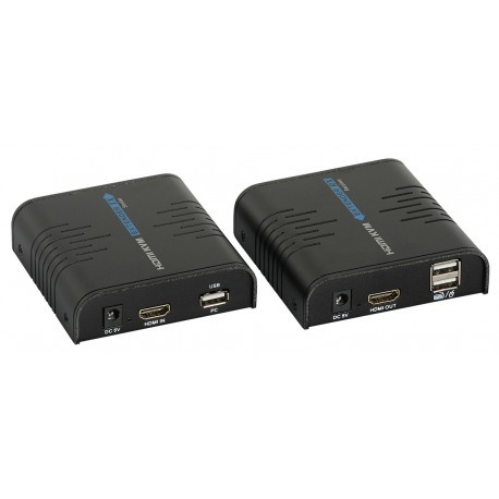 HDMI-LAN-adapter SET cat6(IR-60m)