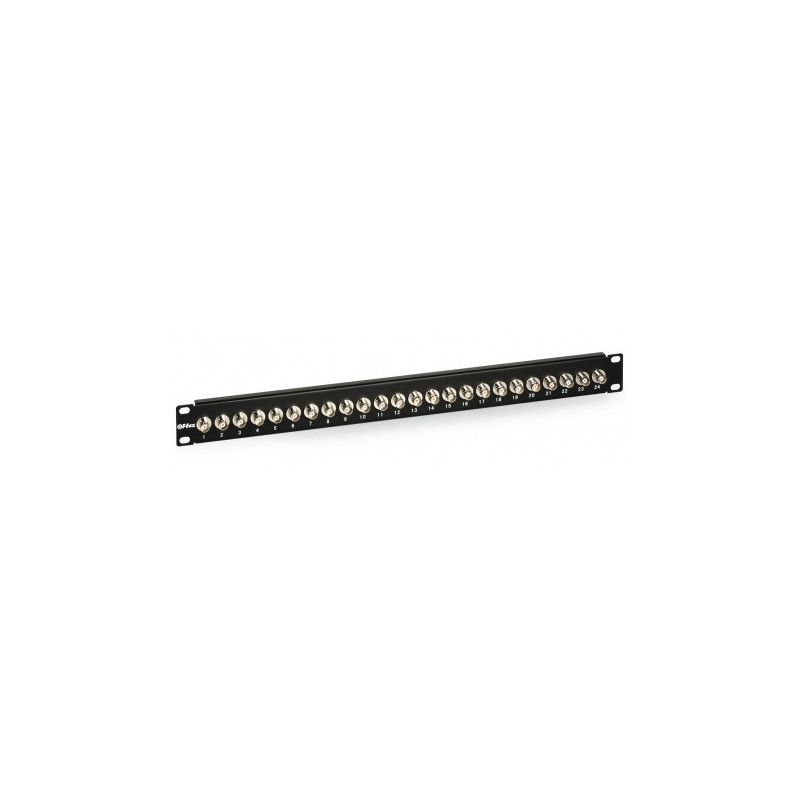 Pach panel 1U 24xBNC