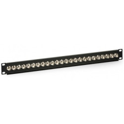 Pach panel 1U 24xBNC