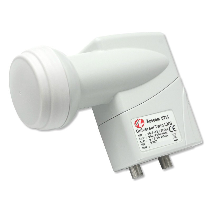 KOSCOM UT63 twin LNB